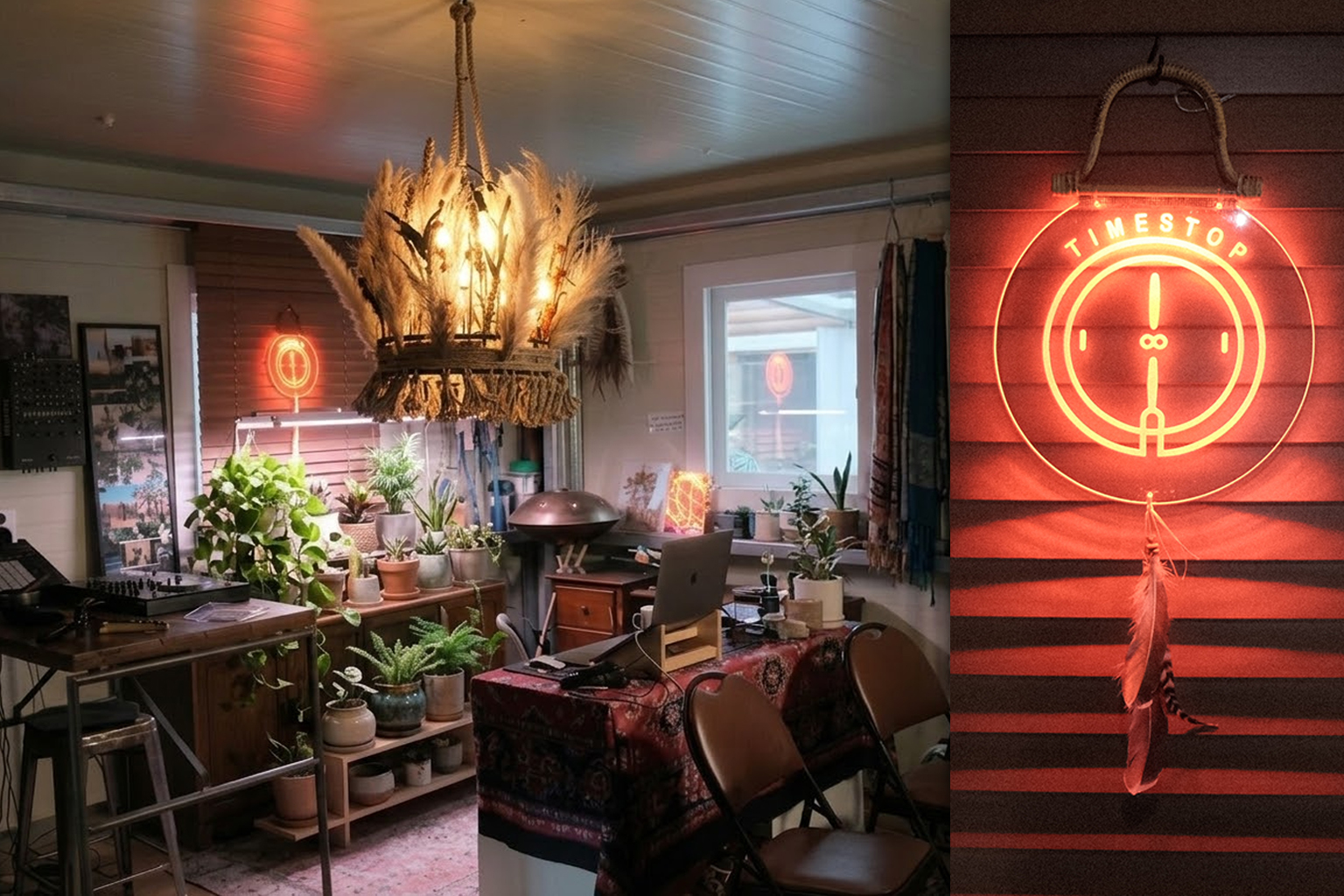 식물 인테리어를 완성하는 방법, 식물조명 하나로 달라지는 공간